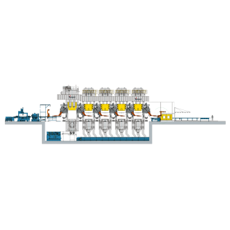 单臂快速柔性冲压生产线